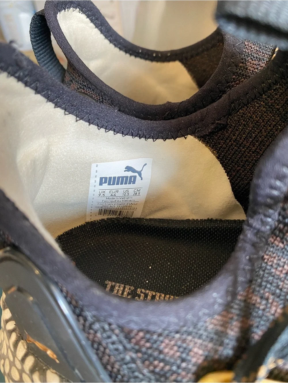 Puma Hybrid Rocket Desert 'Black Gold' sneakers